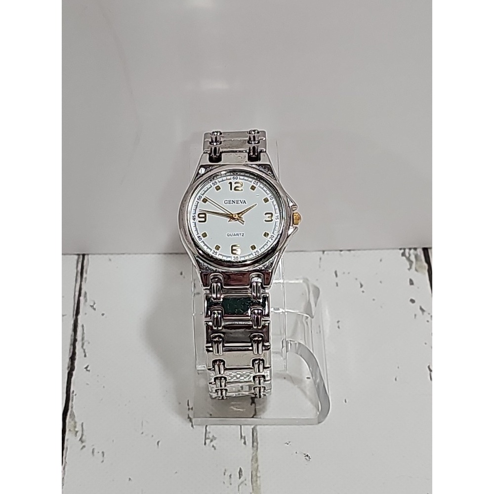 Geneva Gold And Silver Tone Watch